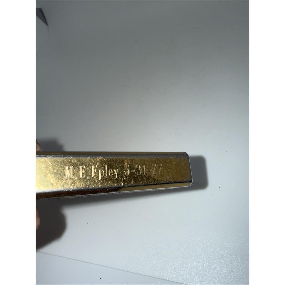Vintage Colibri  Gold-Tone Lighter Made In Japan Has Engraving A21 - Picture 6 of 6
